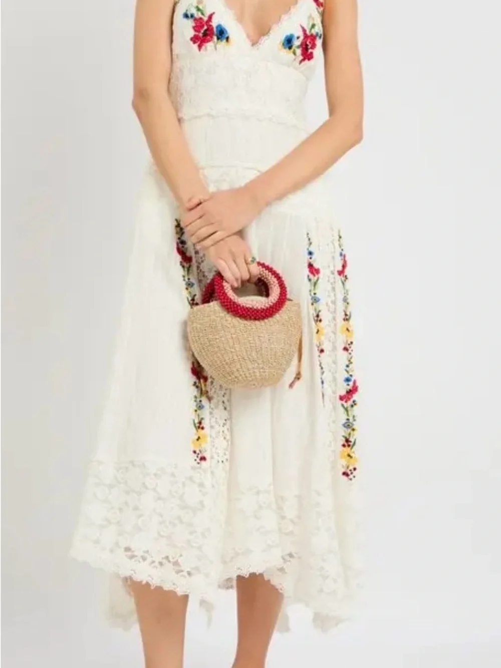 Free People Keila Halter Neck Midi Dress